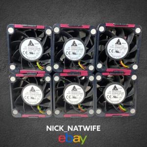 Delta Electronic FFR0612DHE DC 12 V 3.30 Amp Brushless Fan For HP Servers 6 Pack