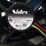 Nidec BETA V TA350DC 90mm Dell PowerEdge 2900 Server Case Cooling Fan 12V
