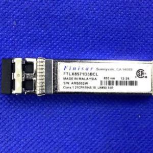 FTLX8571D3BCL Finisar 10Gb 850nm SFP+ 10GBASE-SR/SW Ethernet Transceiver Module