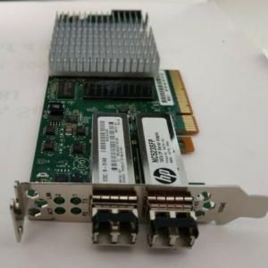 HP NC523SFP QLE3242-HP 10GB 2-Port Server Adapter w/2x 455885-001 10Gb-SR SFP+
