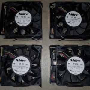 Dell PowerEdge R900 Server 120mm CPU Case Cooling Fan Assembly NW869 KT691