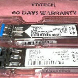 CISCO ORIGINAL SFP-GE-L10-2144-01 1310nm LH/LX DDM 10KM transceiver