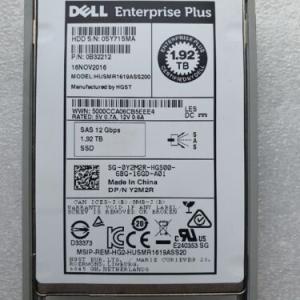 Y2M2R Dell Compellent 1.92TB SAS 12Gb/s Read Intensive 2.5'' SSD HUSMR1619ASS200