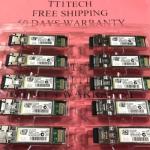 10x Genuine Cisco SFP-10G-SR 10-2415-03 V03 SFP+ Transceiver Malaysia w/60Days