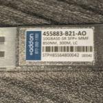 ADD-ON 10Gb SR transceiver 455883-B21-AO for HP ProCurve