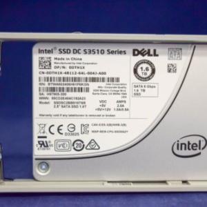 DELL  DTH1X INTEL DC S3510 1.6TB  2.5" SATA 6Gbps SSD SSDSC2BB016T6R 0DTH1X