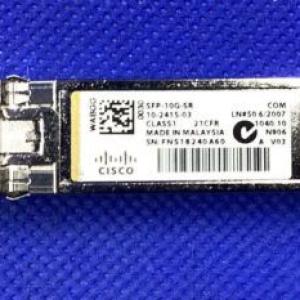 GENUINE Cisco SFP-10G-SR V03 10-2415-03 Transceiver Module