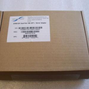 SolarFlare Communications, Inc.    SFN6122F, Dual-Port 10G SFP + Server Adapter