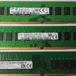 Samsung/SK hynix 8GB 1Rx8 PC4-2133P DIMM DDR4 RAM (M378A1G43DB0)/ (HM41GU6AFR8N)