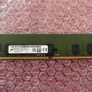 Micron 8GB 1Rx8 RDIMM DDR4-3200 MHz PC4-25600 MTA9ASF1G72PZ-3G2J3UI