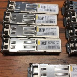 9-Genuine Cisco GLC-SX-MM Transceiver Module...SFBR-5766PZ-CS2