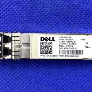Genuine Dell AFBR-709SMZ-D1 3G84K 10GBASE-SR 850nm SFP + SR TRANSCEIVER 03G84K
