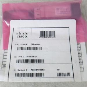 (NEW) Genuine Cisco FET-40G Fabric Extender Transceiver 10-2920-01