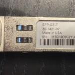 Genuine Cisco SFP Transceiver Module SFP-GE-T 30-1421-02