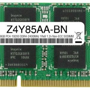 Z4Y85AA - HP Compatible 8GB PC4-19200 DDR4-2400MHz 1Rx8 1.2v Non-ECC SODIMM