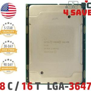 Intel Xeon Silver 4110 CPU 2.10 GHz LGA-3647 8-Core Server Processor SR3GH 85W