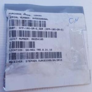 Cisco SFP-10G-SR-S= - SFP+ Transceiver Module - 10 Gige - Up to 1310'