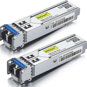 2 Pack 1G SFP 1000Base-LX Transceiver Module 1310nm SMF 20km For Cisco GLC-LH-SM