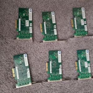 HP NC360T 412651-001 PCIE DUAL PORT GIGABIT SERVER ADAPTER Qty 6 lot  - PULLED