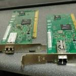 Lot of 2 HP NC310F / 367983-001 / 367086-001 PCI-X GIGA SERVER Adapters