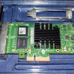 I350-T4V2 DELL/INTEL 1GbE PCI-E QUAD PORT ADAPTER Dell X8DHT  T34F4 Both bracket