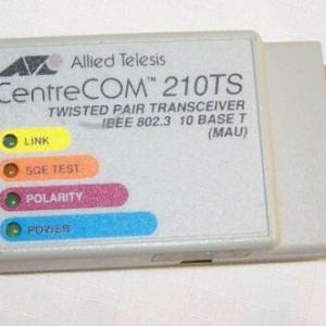 CentreCOM 210TS AUI RJ-45 Transceiver Cisco 2511 2500 CenterCom 210T YR Warranty