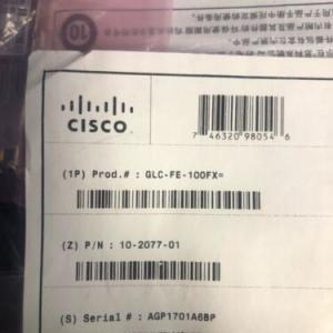 Cisco GLC-FE-100FX 100Base-FX SFP Transceiver Module 10-2077-01 NEW Genuine