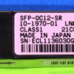 SFP-OC12-SR CISCO OC-12/STM-4 SFP SM SR Optical Transceiver 10-1970-01