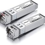Compatible with Cisco a Pair of 10G SFP+ Bidi Transceiver SMF 40km Modules