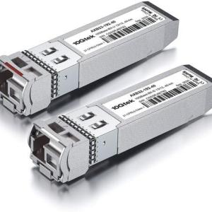 Compatible with Cisco a Pair of 10G SFP+ Bidi Transceiver SMF 40km Modules