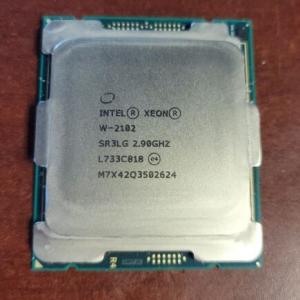Intel Xeon W-2102 CPU 2.90 GHz SR3LG 4 Core 8.25 MB 8.0GT/s LGA2066 Processor