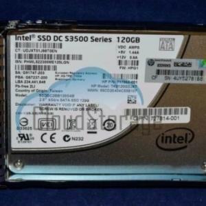 717964-001 HP 120GB 6G SATA VE SFF 2.5IN SC SSD HARD DRIVE 717965-B21