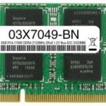 03X7049 - Lenovo Compatible 8GB PC4-17000 DDR4-2133MHz 2Rx8 1.2V Non-ECC SODIMM