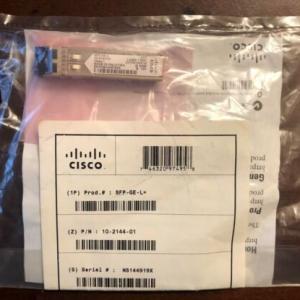NEW CISCO SFP-GE-L  TRANSCEIVER. Sealed. Unopened.