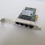 593743-001 HP NC365T QUAD PORT PCI-E ETHERNET SERVER ADAPTER