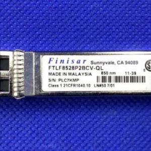 FTLF8528P2BCV-QL FINISAR FTLF8528P2BCV Finisar 8GB SW 850NM SFP Transciever