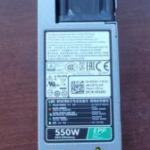 Dell 0034X1 80+ Platinum 550 Watt Server Power Supply