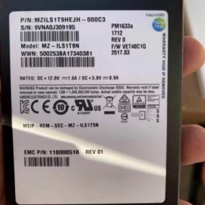1.92TB SAMSUNG PM1633a SAS SSD MZ1LSHEJH-000C3 MZ-1LS1T9N Solid State Drive