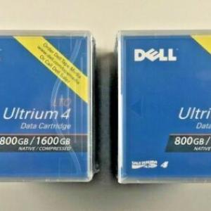 Dell LTO-4 Tape Cartridge (10 PACK) #YN156 Storage Data Tape 800GB / 1600GB -NEW