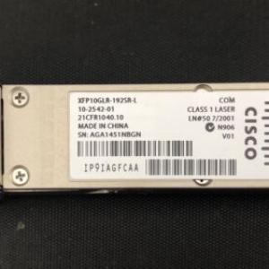 Cisco XFP10GLR-192SR-L 10GB/OC-192 XFP Module *Unused Pulls*