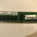 1x 8gb Samsung 8gb M393A1G40EB1-CPB3Q 1Rx4 PC4-2133P DDR4 Server RAM HP-581