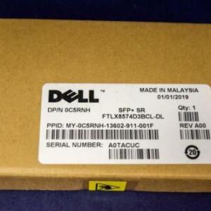 F/S C5RNH Dell 10GBase-SR SFP+ Optical Transceiver 0C5RNH FTLX8574D3BCL-DL