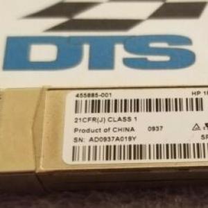 HP 10G SFP+ LC SR Transceiver 455885-001 SPS# 456096-001
