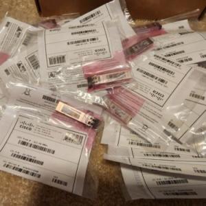 New Cisco GLC-SX-MMD 1000BASE SFP Multi Mode Fiber Transceiver Module, FREE SHIP