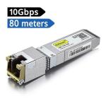 80Meter 10GBase-T SFP+ Transceiver RJ-45 to SFP+ CAT.6a For Cisco Ubiquiti UniFi