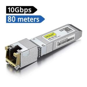 80Meter 10GBase-T SFP+ Transceiver RJ-45 to SFP+ CAT.6a For Cisco Ubiquiti UniFi